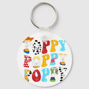 Story Poppy Toy Boy Story Dad Fathers Day Tee For  Key Ring