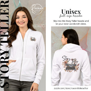 Story Teller Unisex Full-Zip Hoodie