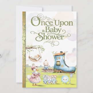 Storybook Baby Shower Invitation