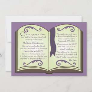Storybook Baby Shower Invitations