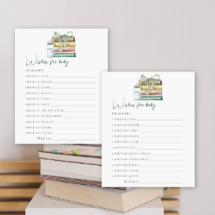 storybook baby shower - wishes for baby