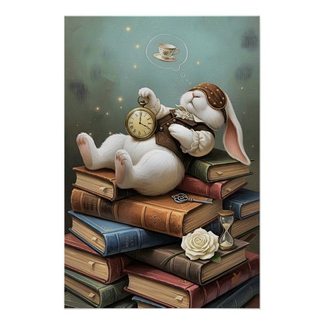 Storybook Bunny Poster (Front)