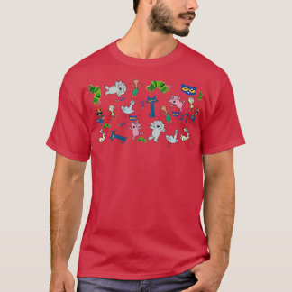 Storybook characterts pattern T-Shirt