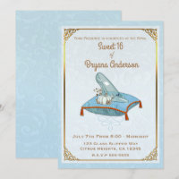 Storybook Cinderella Glass Slipper Sweet 16 Party