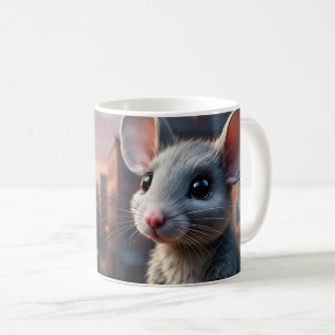 Storybook City Mouse Art Coffee Mug