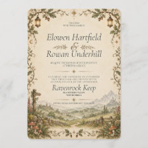 Storybook Countryside Cottagecore Fantasy Wedding