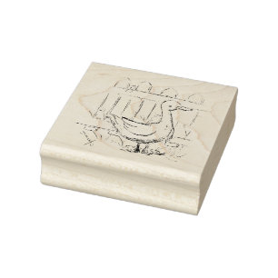 Storybook Duck Rubber Stamp