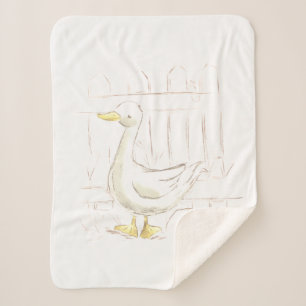 Storybook Duck Sherpa Blanket