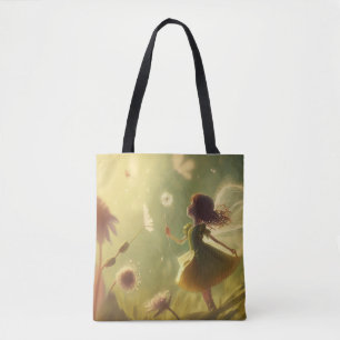 Storybook Fairy Garden Tote Bag