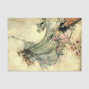 Storybook Fairytale Vintage Decoupage Tissue Paper