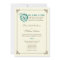 Storybook Fairytale Wedding Invitation - Dark Teal