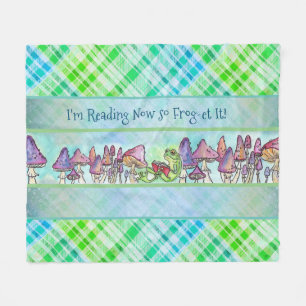 Storybook Frog Fleece Blanket