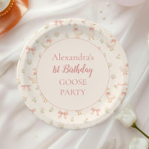 Storybook Goose 1st Birthday