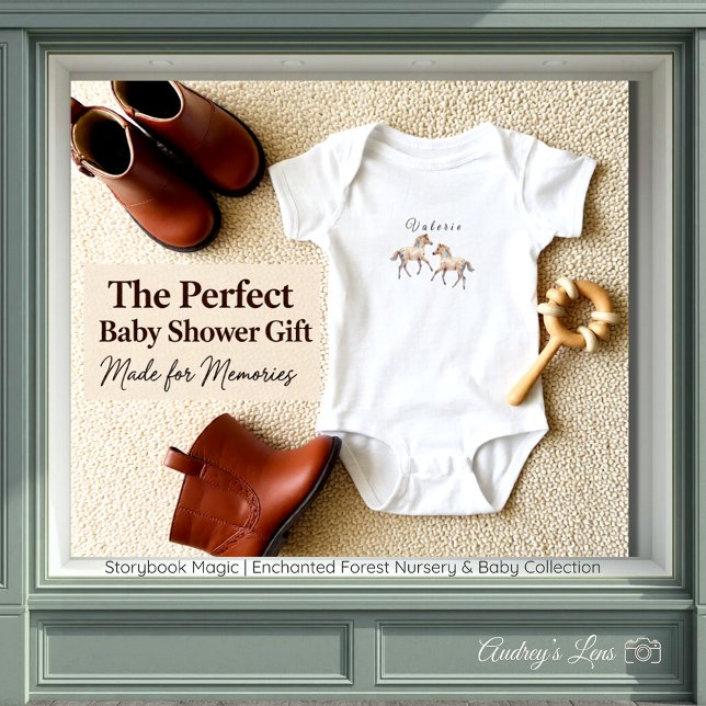 Storybook Magic Enchanted Forest  Baby Bodysuit (Storybook Magic Enchanted Forest Baby Bodysuit)