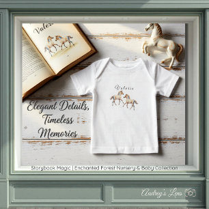 Storybook Magic Enchanted Forest  Baby T-Shirt