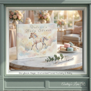Storybook Magic Enchanted Forest Guest Book