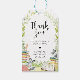 Storybook New Chapter Baby Shower Favour Tags