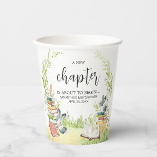 Storybook New Chapter Baby Shower Paper Cups