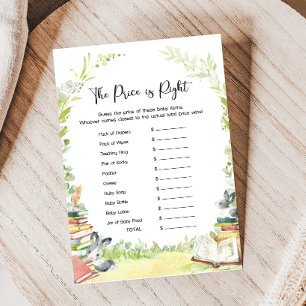 Storybook New Chapter Shower Price is Right Game