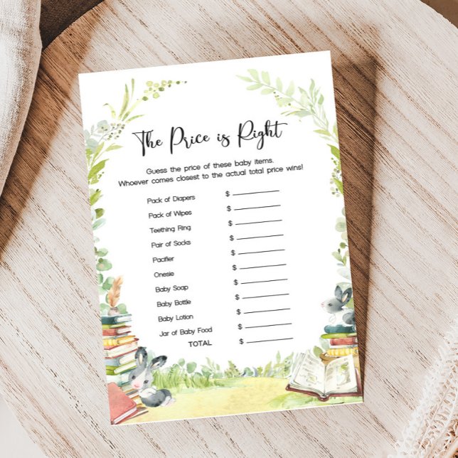 Storybook New Chapter Shower Price is Right Game (Storybook Baby Shower Game)