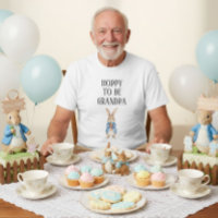 Storybook Rabbit Baby Shower Hoppy To Be Grandpa