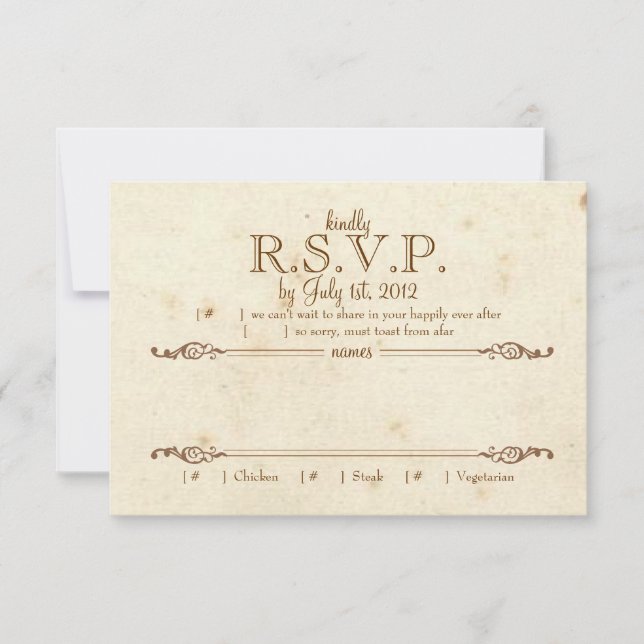 Storybook RSVP Card (Front)