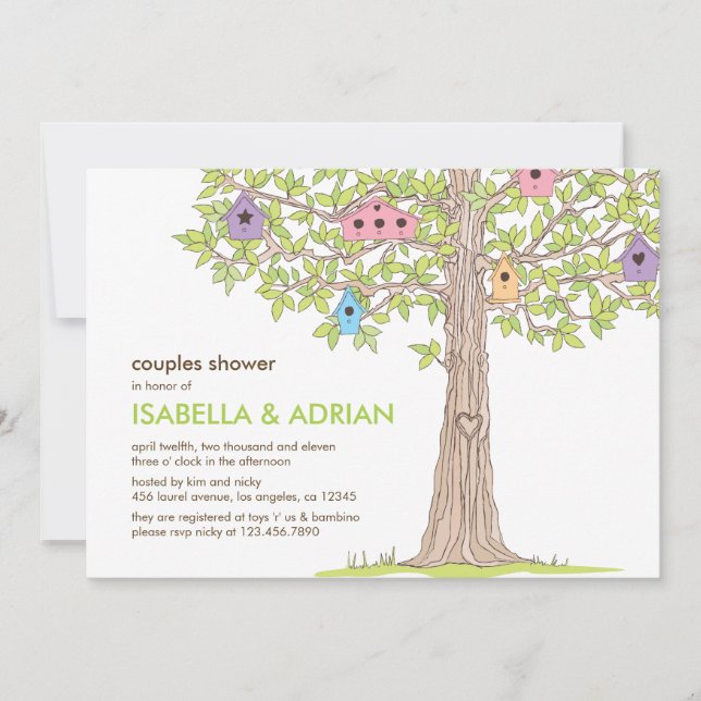 Storybook Sketch Baby Shower Invitation (Front)