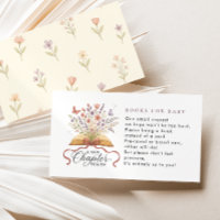 Storybook Wildflower Books For Baby Shower