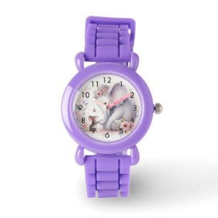 Storybook Woodland Babies Elephant And Mouse Watch