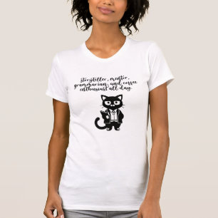 Storyteller Mentor Grammarian Coffee Enthusiast T-Shirt