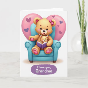 Storytime Mothers Day Bear Card