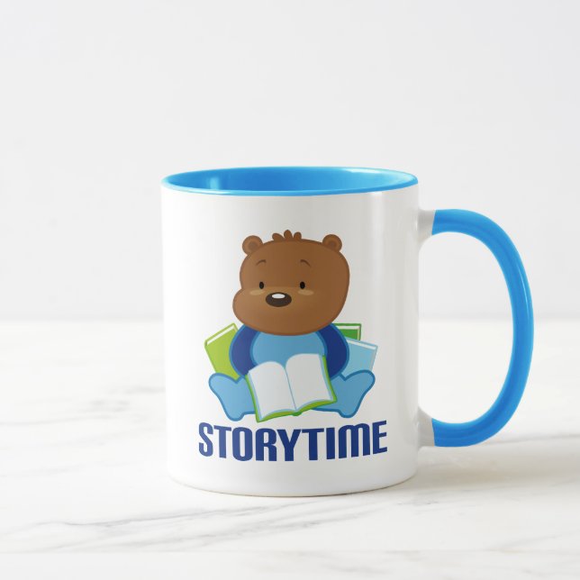 STORYTIME TEDDYBEAR MUG (Right)
