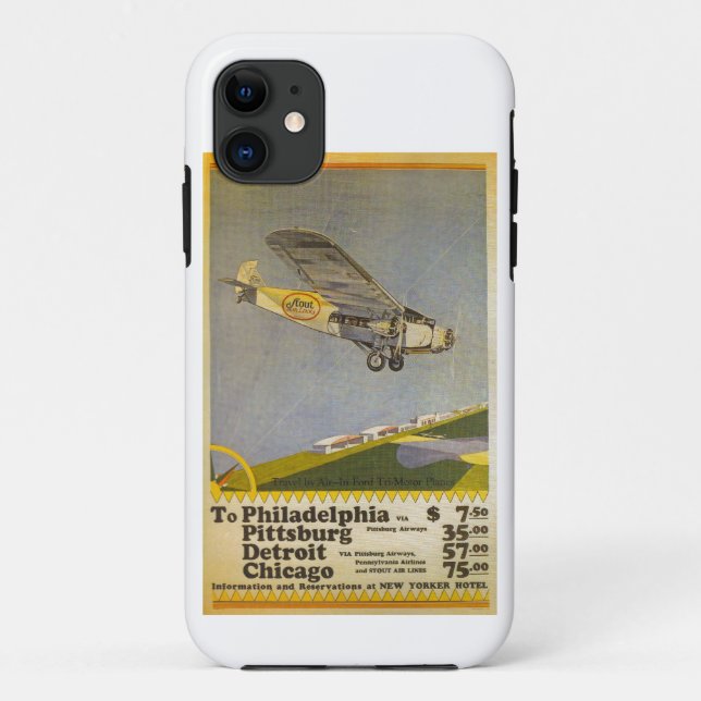 Stout Airlines Case-Mate iPhone Case (Back)