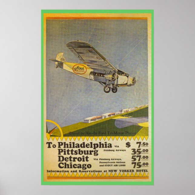 Stout Airlines Poster (Front)