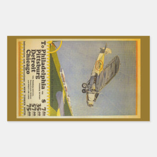 Stout Airlines Rectangular Sticker