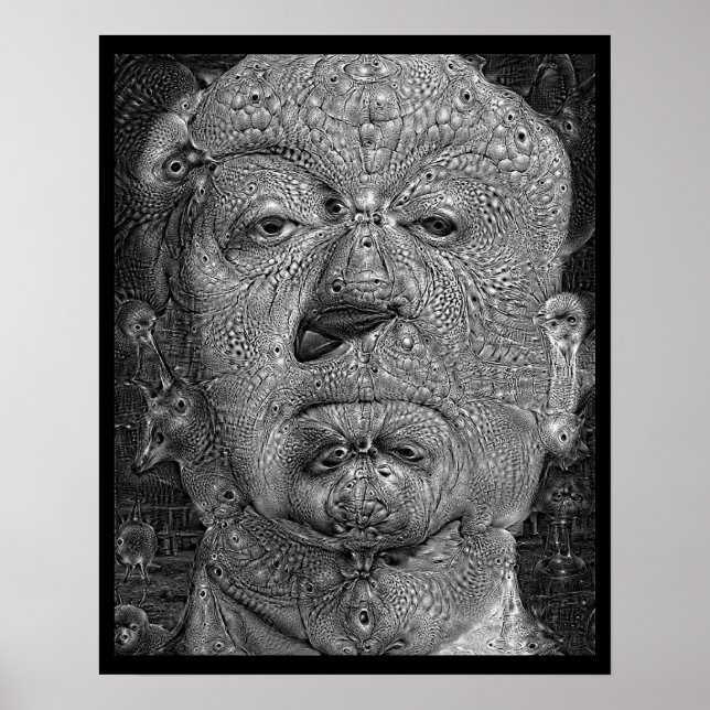 Stout Film Director Deep Dream Poster (Front)