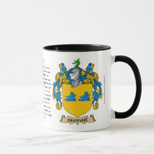 Stovall Family Coat of Arms Mug