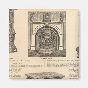 Stove Works, Albany, New York Magnet