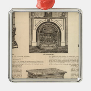 Stove Works, Albany, New York Metal Tree Decoration