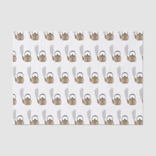 Stovetop or hob kettle cartoon illustration  tissue paper