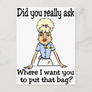 Stow the Bag Postcard