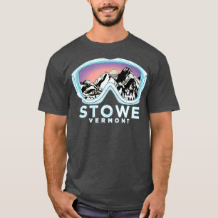 Stowe Ski Design  Stowe VT Skiing Snow Gift T-Shirt