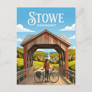 STOWE USA POSTCARD