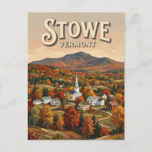 Stowe Vermont Postcard