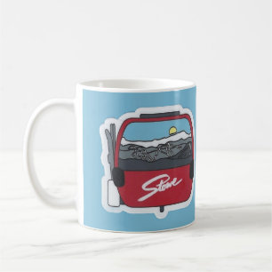 Stowe VT Skiing Mug
