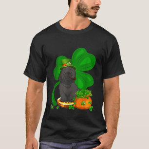 Stpatricks Day Shih Tzu Shamrock Dog T-Shirt