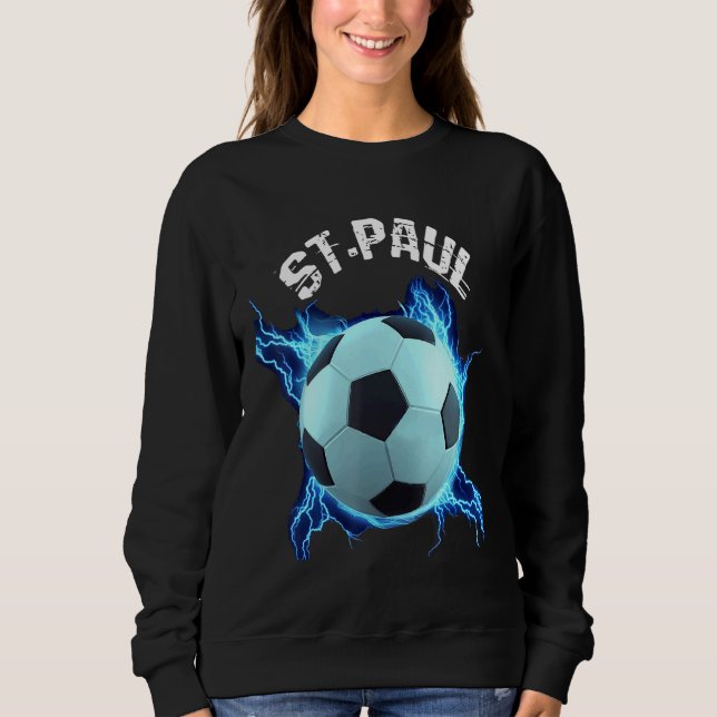 Stpaul Soccer Retro Sweatshirt (Front)