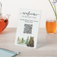 STR Guide QR Code Welcome Guest book Bear