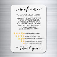 STR Short term Rental Vacation Rating System Stars