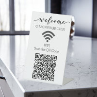 STR WIFI scan QR Code Short term Rental Vacation 